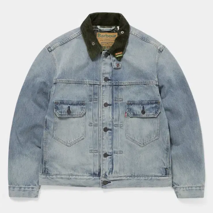 LEVI'S x Barbour Type II Denim Trucker Levi's × Barbour Type ii